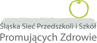 Logo Śląskiej Sieci Szkół Promujących Zdrowie